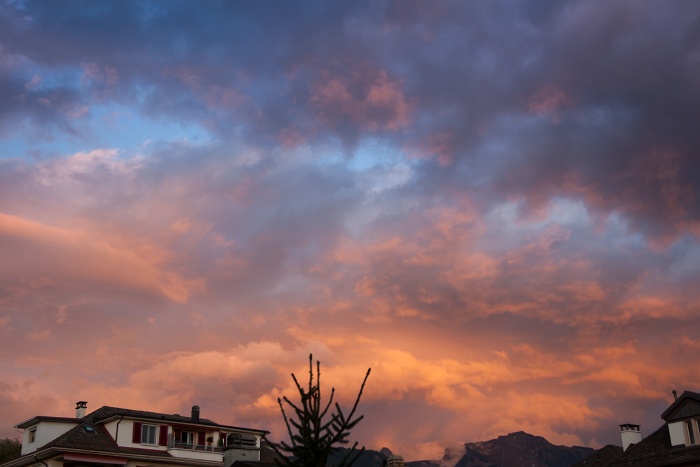 Ciel depuis balcon Septembre - 006